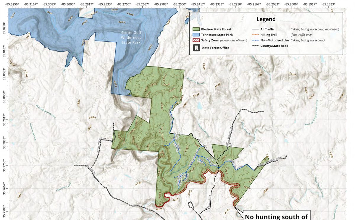 State Forest Public Use Maps